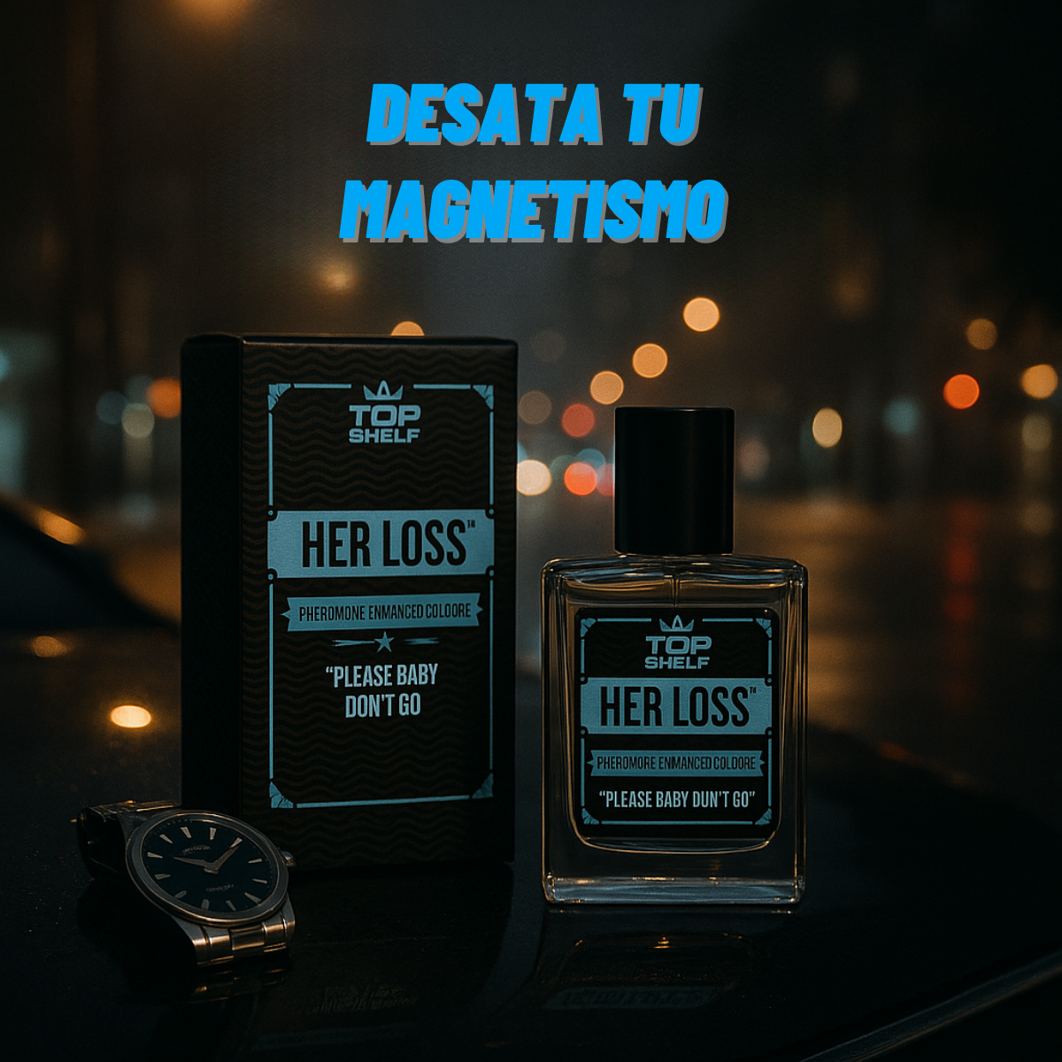 (55% DESCUENTO) Her Loss® Perfume de feromonas - Atrae Todas Las Miradas - OFERTA MASCULINA