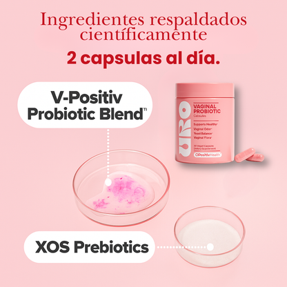 (OFERTA 2x1) Uro Probiótico ORIGINAL – Elimina Mal Olor y Flujo desde la Raíz