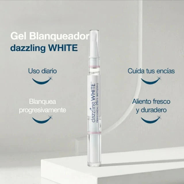 (55% DESCUENTO) ¡Lapiz gel blanqueador Dental DazzLight + Cepillo recargable usb de regalo!