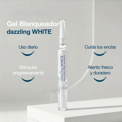 (55% DESCUENTO) ¡Lapiz gel blanqueador Dental DazzLight + Cepillo recargable usb de regalo!