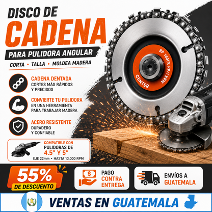 Discos de Cadena para pulidora angular