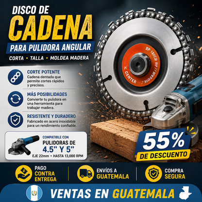 Discos de Cadena para pulidora angular