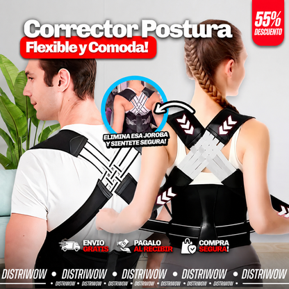 (OFERTA 2X1) Corrector de Postura PRO – Corrige y Alivia tu Espalda
