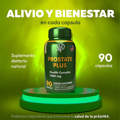 (LLEVA 2 PAGA 1)  Oferta 2x1 Prostate Plus™ 100% original – Mejor Flujo Urinario y Bienestar Masculino
