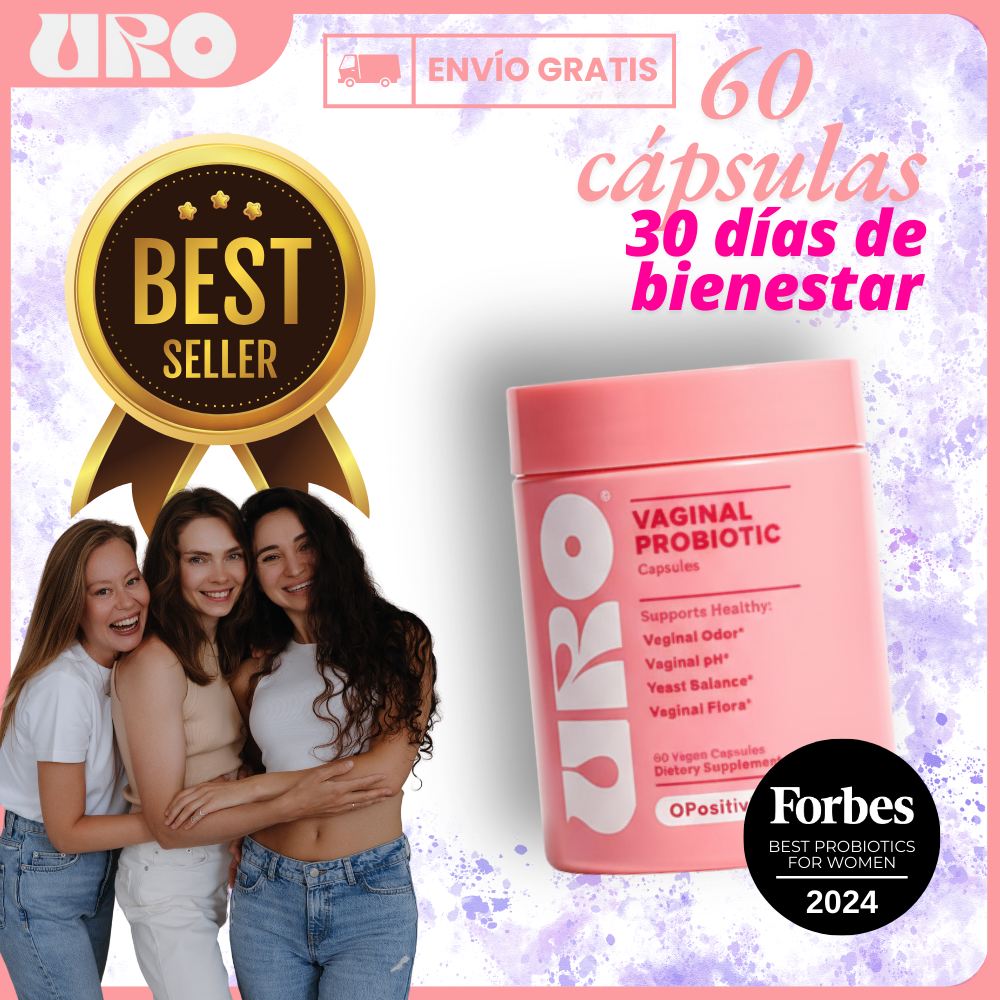 (OFERTA 2x1) Uro Probiótico ORIGINAL – Elimina Mal Olor y Flujo desde la Raíz