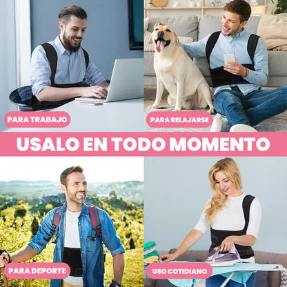 (OFERTA 2X1) Corrector de Postura PRO – Corrige y Alivia tu Espalda